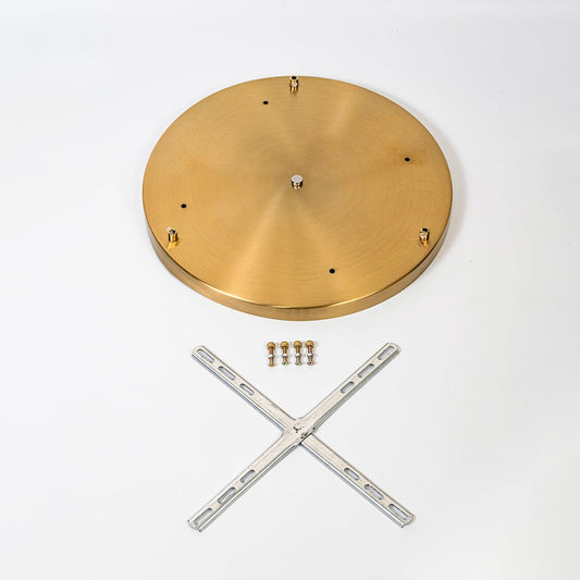 Black metal picture light mounting bar with fixing screws shown on white background highlighting sturdy build and clean finish.