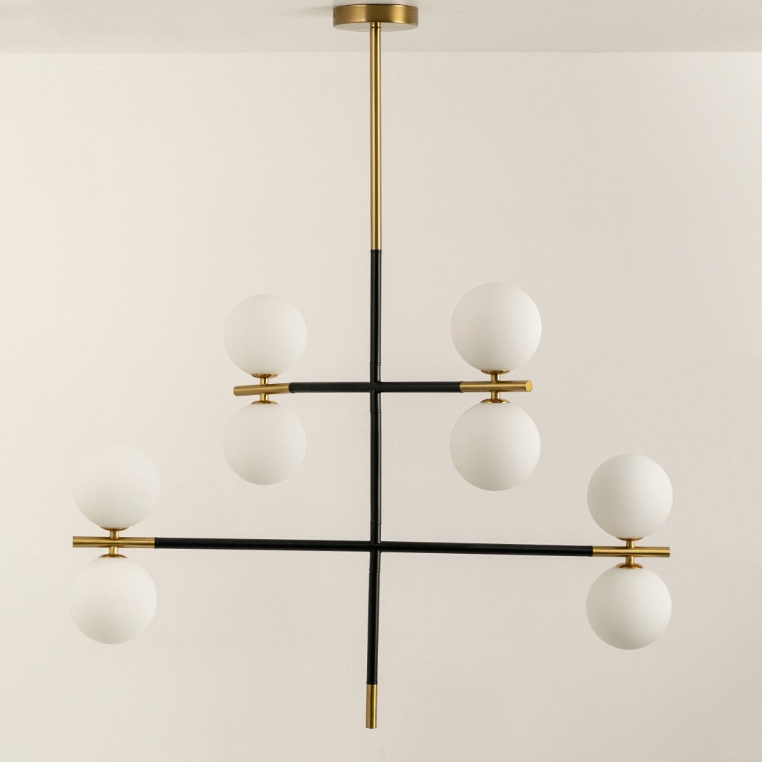 8 Aball Linear Lights Off White Background