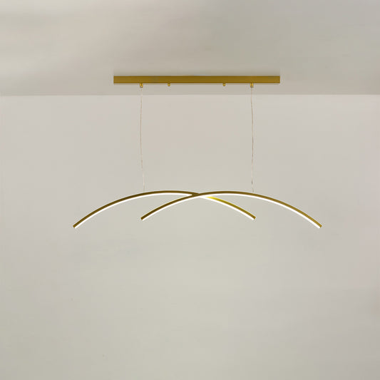 Arche 2-Light Chandelier - Gold