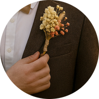 Dried Boutonnieres