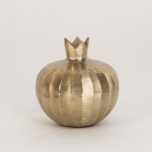 Brass Pomegranate Decorative Object - Large