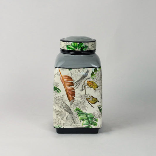 Ceramic Jar with Lid - Large