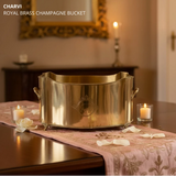 Charvi Royal Brass Champagne Bucket