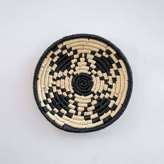 Midnight Bloom Sabai Wall Basket - Style C