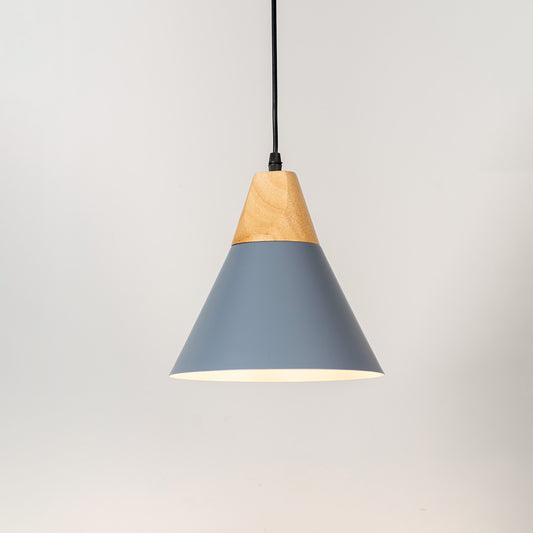 Cone Pendant Light - Grey