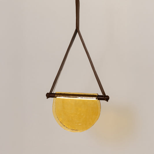 Dali LED Glass Pendant Light - Amber