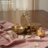 Dravya Brass Centrepiece Bowl
