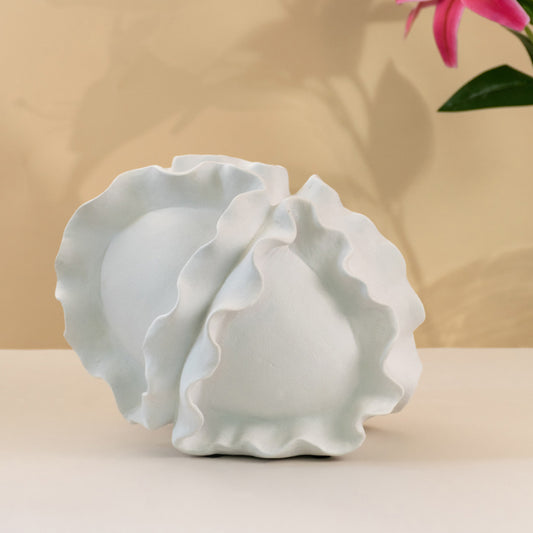 Embrace White Ceramic Decorative Item