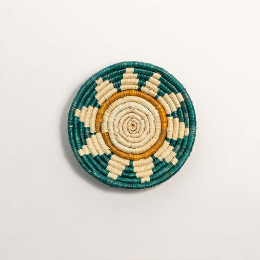Floral Kohl - Handwoven Sabai Grass Wall Baskets