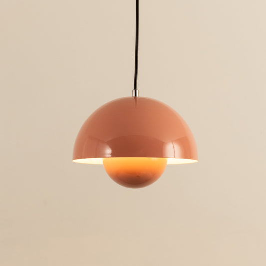 Flowerpot Pendant Light - Pink