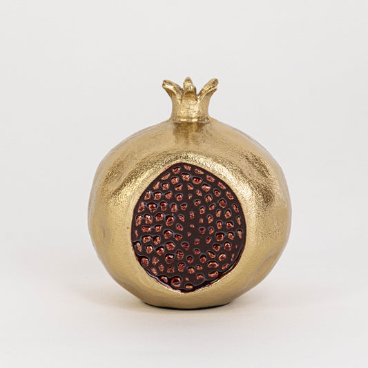Garnet Pomegranate Decorative Object - Large