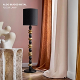Aldo Beaded Metal Floor Lamp