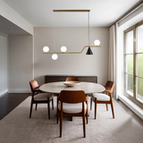 Kyran 5-Light Chandelier - Brass