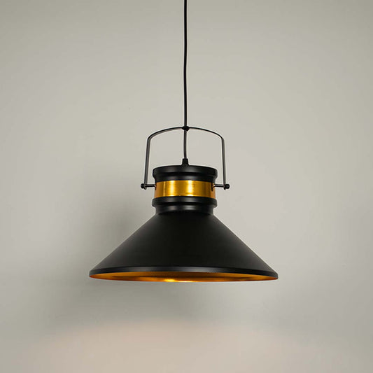 Industrial Style Barn Black Hanging Light