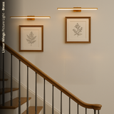 Linear Wings Picture Light - Brass