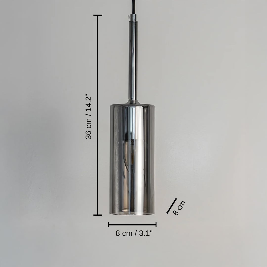 Machine Retro Creative Pendant Lamp, 36 x 8 x 8 cm (14.2 x 3.1 x 3.1 inches) dimensions