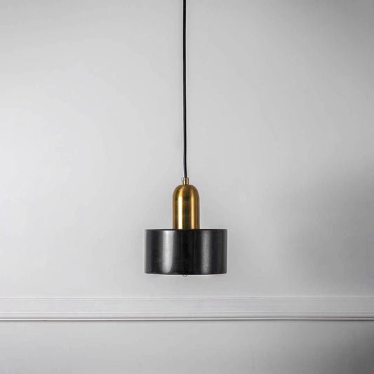 Marble Pendant Light - Black
