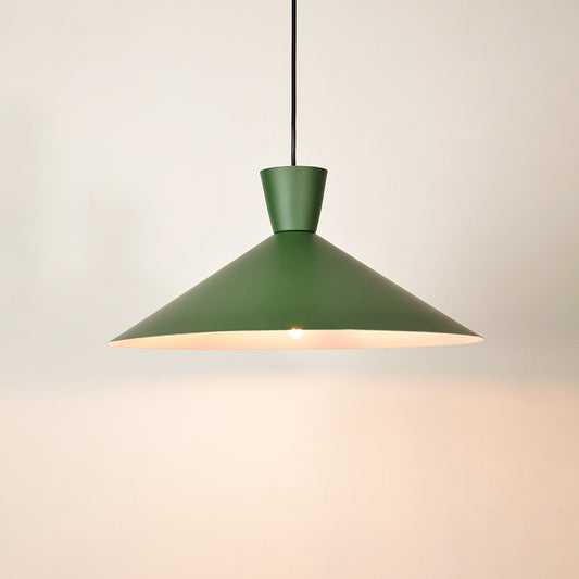 Martinelli Cono Pendant Light - Green
