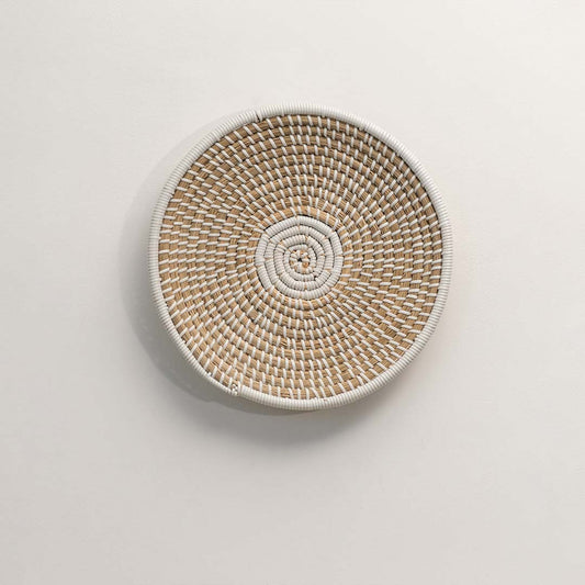 Minimal Handwoven Sabai Grass Wall Basket