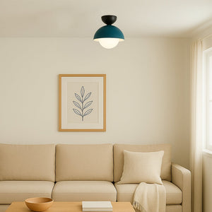 Nordic Macaroon Ceiling Light - Black & Blue