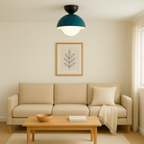 Nordic Macaroon Ceiling Light - Black & Blue