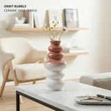 Orbit Bubble Ceramic Vase - Large