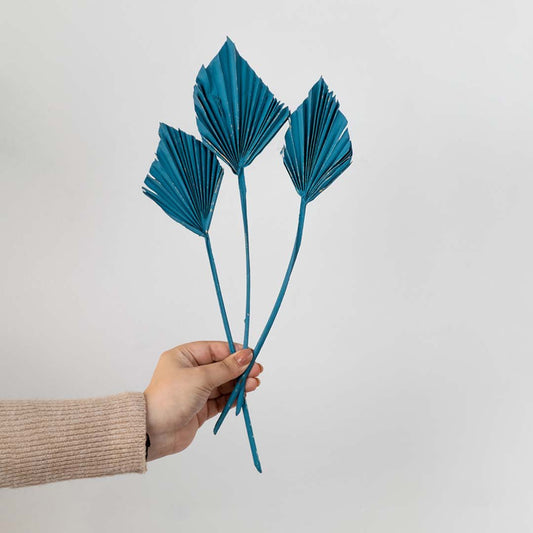 Palm Spear Royal Blue Set of 3 - Small