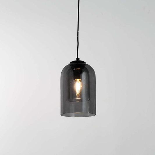 Radiance Dome Shape Glass Shade Hanging Light