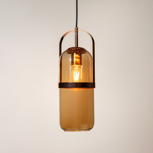 Romi Drop Hanging Light - Amber