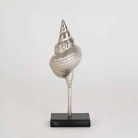 Sea Snail Silver Decorative Object