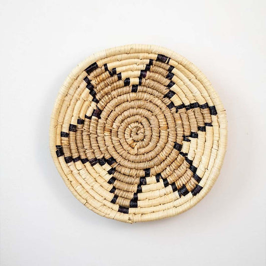 Sea Star Handwoven Sabai Grass Hanging Wall Basket - Beige