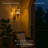 Serenara Outdoor Wall Light - Bronze