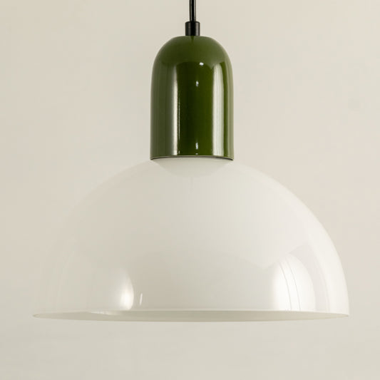 Sidnie White Pendant Light - Green