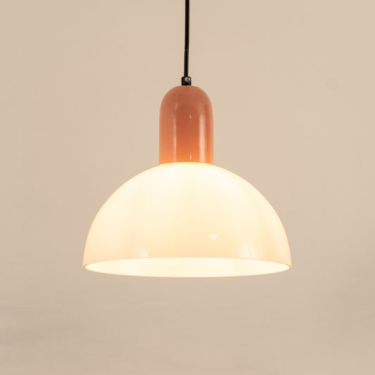 Sidnie White Pendant Light - Pink