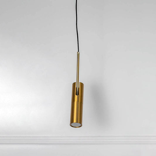 Spotlight Bedroom Hanging Light - Brass