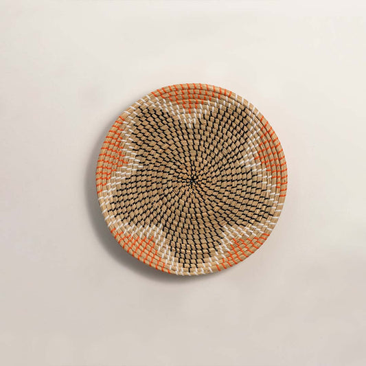 Stary Fish Multicolor Handwoven Wall Basket