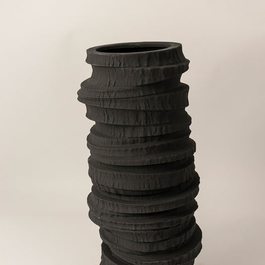 Thrown Tumbler Ceramic Vase