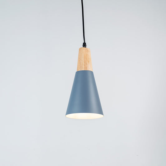 Triangular Cone Pendant Lamp - Grey