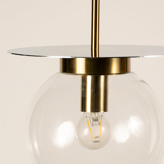 Visconte Glass Hanging Light - Transparent
