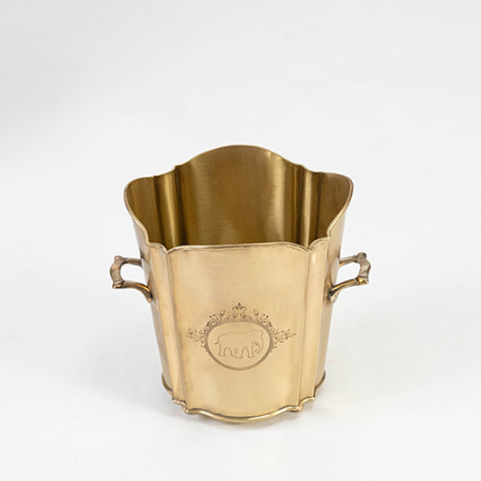 Vrindaa Brass Wine Bucket