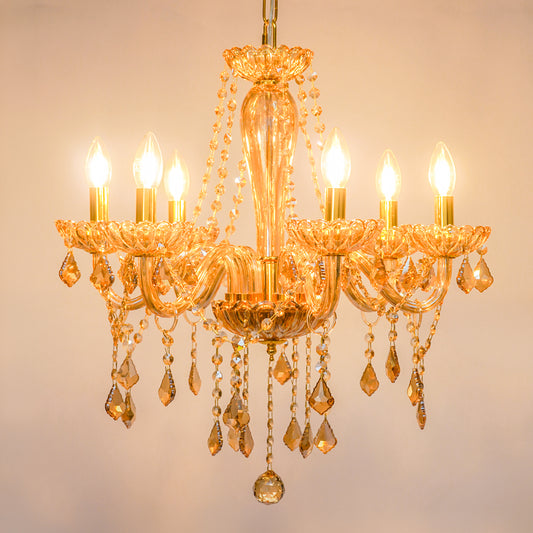 Aurelia 6-Light Crystal Chandelier