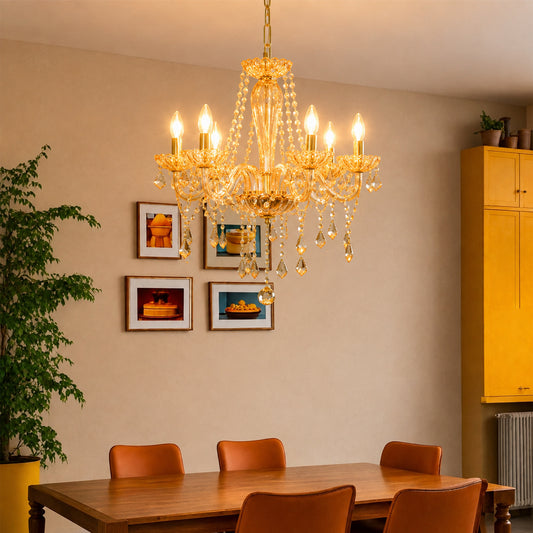 Aurelia 6-Light Crystal Chandelier