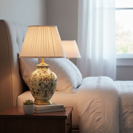 baelee decorative ceramic table lamp main lifestyle