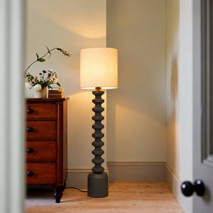 Brancusi Metal Floor Lamp - Grey