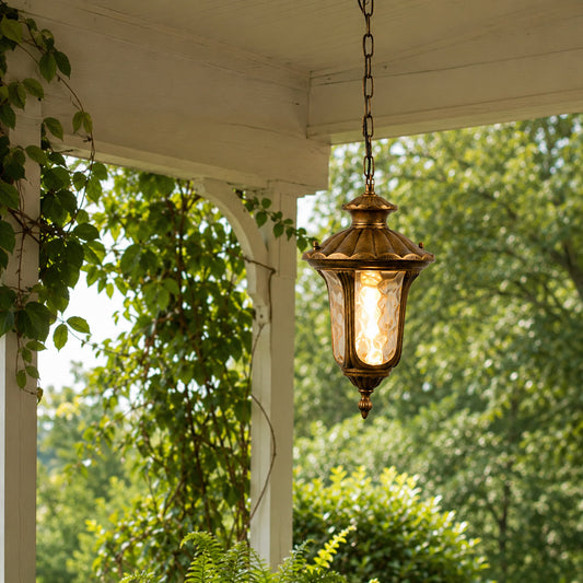 Bronze Villa Outdoor Pendant Light