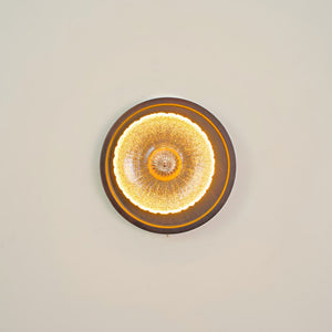 Celestial Fluted Art Wall Light