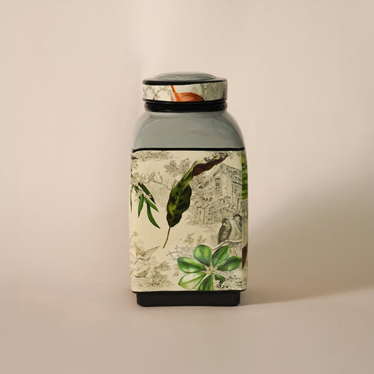 Ceramic Jar with Lid - Small