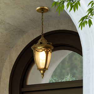 Cicero Outdoor Hanging Light - Bronze