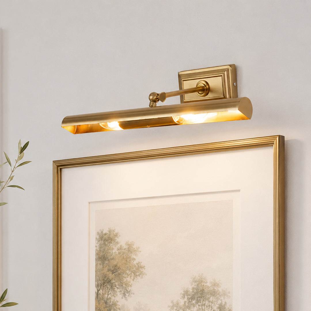 Conifer Adjustable Picture Light - Gold