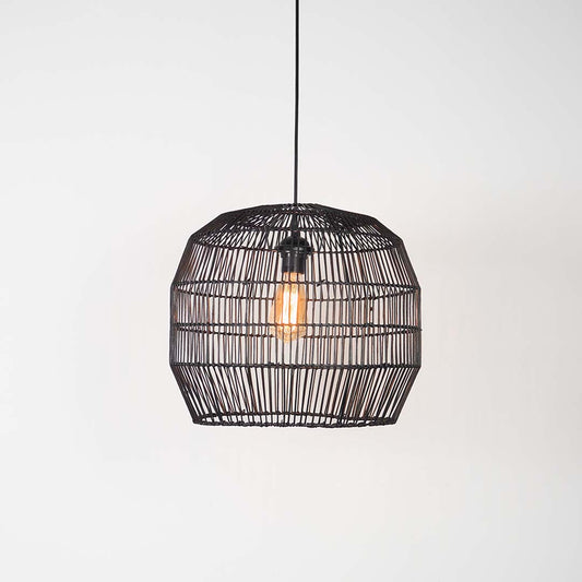 Coral Handwoven Pendant Lamp